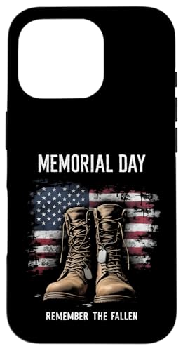 Memorial Day Remember the Fallen Hülle für iPhone 16 Pro von Patriotic Memorial Day