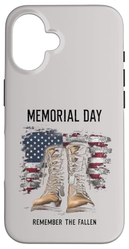 Memorial Day Remember the Fallen Hülle für iPhone 16 von Patriotic Memorial Day