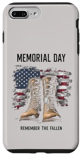 Memorial Day Remember the Fallen Hülle für iPhone 7 Plus/8 Plus von Patriotic Memorial Day