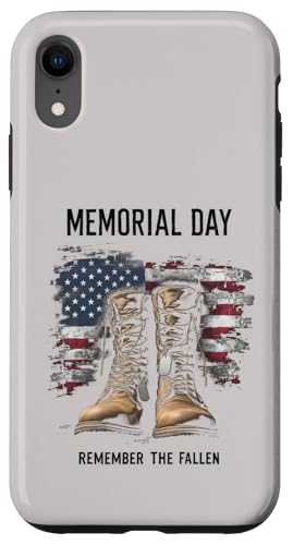 Memorial Day Remember the Fallen Hülle für iPhone XR von Patriotic Memorial Day