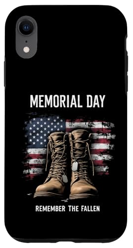 Memorial Day Remember the Fallen Hülle für iPhone XR von Patriotic Memorial Day