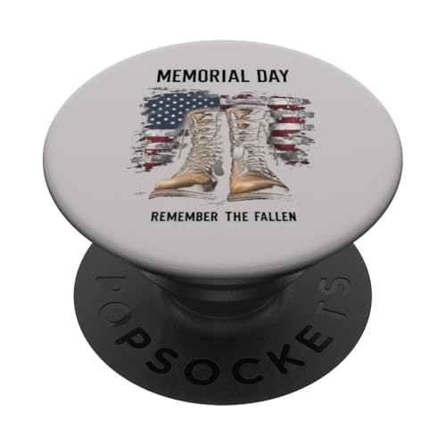 Memorial Day Remember the Fallen PopSockets Klebender PopGrip Memorial Day Remember the Fallen PopSockets Klebender PopGrip von Patriotic Memorial Day