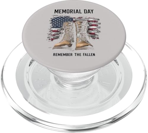 Memorial Day Remember the Fallen PopSockets PopGrip für MagSafe von Patriotic Memorial Day
