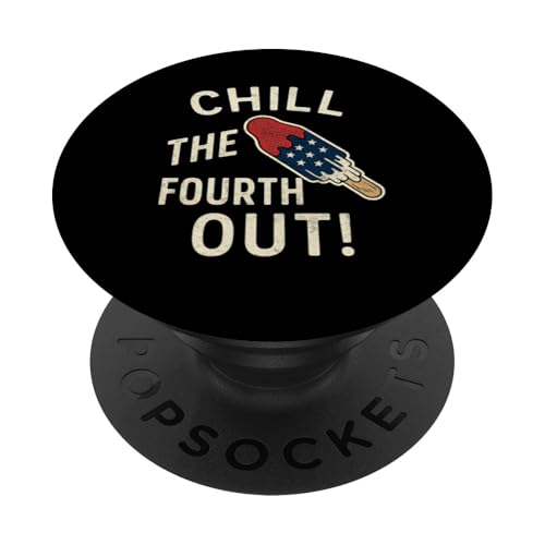 4. Juli Chill The Fourth Out Vintage Damen American PopSockets Klebender PopGrip 4. Juli Chill The Fourth Out Vintage Damen American PopSockets Klebender PopGrip von Patriotic Panache - 4th of July & Memorial Day