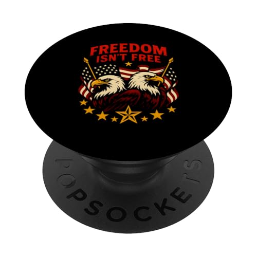 4. Juli Freedom Isn't Free Vintage Damen American PopSockets Klebender PopGrip 4. Juli Freedom Isn't Free Vintage Damen American PopSockets Klebender PopGrip von Patriotic Panache - 4th of July & Memorial Day