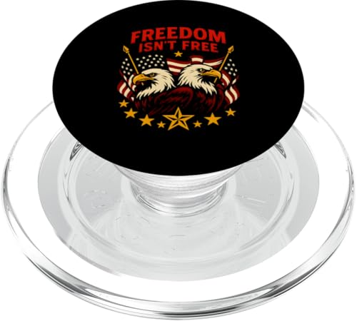 4. Juli Freedom Isn't Free Vintage Damen American PopSockets PopGrip für MagSafe 4. Juli Freedom Isn't Free Vintage Damen American PopSockets PopGrip für MagSafe von Patriotic Panache - 4th of July & Memorial Day