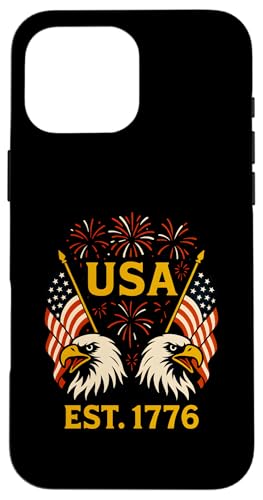 4. Juli Independence Day USA 1776 Patriotic American Hülle für iPhone 16 Pro Max 4. Juli Independence Day USA 1776 Patriotic American Hülle für iPhone 16 Pro Max von Patriotic Panache - 4th of July & Memorial Day