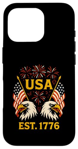 4. Juli Independence Day USA 1776 Patriotic American Hülle für iPhone 16 Pro 4. Juli Independence Day USA 1776 Patriotic American Hülle für iPhone 16 Pro von Patriotic Panache - 4th of July & Memorial Day