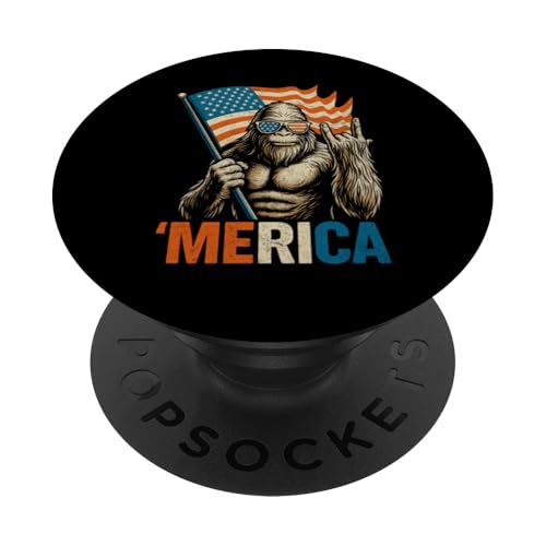 4. Juli Merica Bigfoot Sasquatch Vintage American PopSockets Klebender PopGrip 4. Juli Merica Bigfoot Sasquatch Vintage American PopSockets Klebender PopGrip von Patriotic Panache - 4th of July & Memorial Day