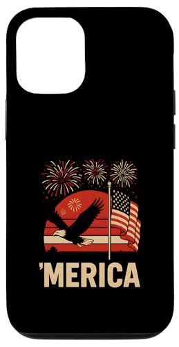 4. Juli 'Merica Vintage Sunset USA Fireworks Hülle für iPhone 12/12 Pro 4. Juli 'Merica Vintage Sunset USA Fireworks Hülle für iPhone 12/12 Pro von Patriotic Panache - 4th of July & Memorial Day