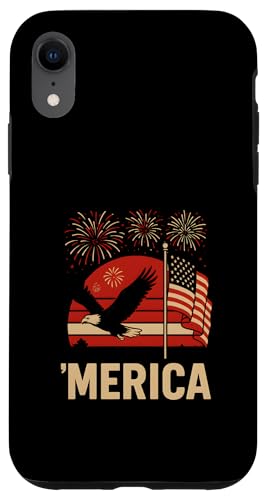 4. Juli 'Merica Vintage Sunset USA Fireworks Hülle für iPhone XR 4. Juli 'Merica Vintage Sunset USA Fireworks Hülle für iPhone XR von Patriotic Panache - 4th of July & Memorial Day