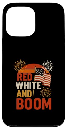 4. Juli Rot Weiß und Boom Patriotische Damen USA Hülle für iPhone 13 Pro Max 4. Juli Rot Weiß und Boom Patriotische Damen USA Hülle für iPhone 13 Pro Max von Patriotic Panache - 4th of July & Memorial Day
