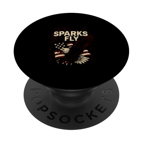 4. Juli Sparks Fly Vintage Damen Amerikanische Flagge PopSockets Klebender PopGrip 4. Juli Sparks Fly Vintage Damen Amerikanische Flagge PopSockets Klebender PopGrip von Patriotic Panache - 4th of July & Memorial Day