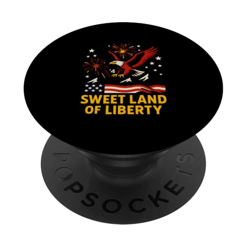 4. Juli Sweet Land of Liberty Patriotic USA PopSockets Klebender PopGrip von Patriotic Panache - 4th of July & Memorial Day