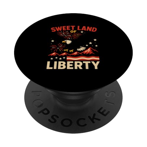 4. Juli Sweet Land of Liberty Patriotic USA PopSockets Klebender PopGrip 4. Juli Sweet Land of Liberty Patriotic USA PopSockets Klebender PopGrip von Patriotic Panache - 4th of July & Memorial Day