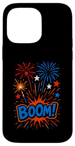 Cool Kids 4. Juli BOOM Fireworks Patriotic American USA Hülle für iPhone 14 Pro Max Cool Kids 4. Juli BOOM Fireworks Patriotic American USA Hülle für iPhone 14 Pro Max von Patriotic Panache - 4th of July & Memorial Day