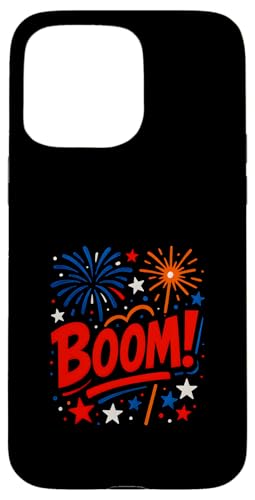Cool Kids 4. Juli BOOM Fireworks Patriotic American USA Hülle für iPhone 15 Pro Max Cool Kids 4. Juli BOOM Fireworks Patriotic American USA Hülle für iPhone 15 Pro Max von Patriotic Panache - 4th of July & Memorial Day