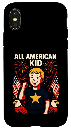 Cute Kids 4. Juli All American Patriotic USA Hülle für iPhone X/XS Cute Kids 4. Juli All American Patriotic USA Hülle für iPhone X/XS von Patriotic Panache - 4th of July & Memorial Day