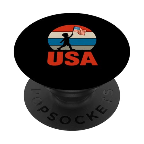 Kinder feiern die Patriotische Party der USA PopSockets Klebender PopGrip Kinder feiern die Patriotische Party der USA PopSockets Klebender PopGrip von Patriotic Panache - 4th of July & Memorial Day