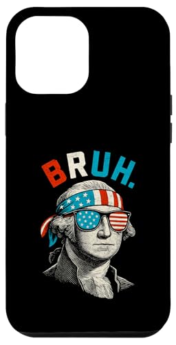 Lustige 4. Juli George Washington Sonnenbrille Bruh USA Hülle für iPhone 12 Pro Max Lustige 4. Juli George Washington Sonnenbrille Bruh USA Hülle für iPhone 12 Pro Max von Patriotic Panache - 4th of July & Memorial Day