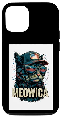 Lustige 4. Juli Meowica Kitty Süße Katze USA Flagge Hülle für iPhone 12/12 Pro Lustige 4. Juli Meowica Kitty Süße Katze USA Flagge Hülle für iPhone 12/12 Pro von Patriotic Panache - 4th of July & Memorial Day