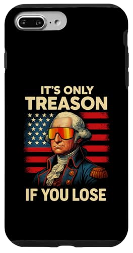 Lustiger 4. Juli, It's Only Treason George Washington USA Hülle für iPhone 7 Plus/8 Plus Lustiger 4. Juli, It's Only Treason George Washington USA Hülle für iPhone 7 Plus/8 Plus von Patriotic Panache - 4th of July & Memorial Day
