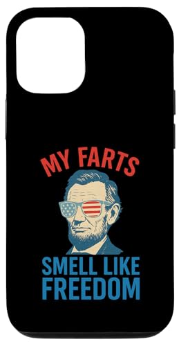 Lustiger 4. Juli Abraham Lincoln Farts Smell Like Freedom Hülle für iPhone 12/12 Pro Lustiger 4. Juli Abraham Lincoln Farts Smell Like Freedom Hülle für iPhone 12/12 Pro von Patriotic Panache - 4th of July & Memorial Day