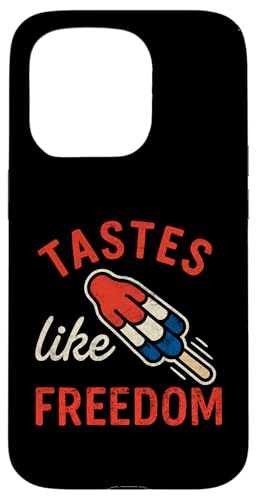 Vintage 4. Juli America Tastes Like Freedom Popsicle USA Hülle für iPhone 15 Pro Vintage 4. Juli America Tastes Like Freedom Popsicle USA Hülle für iPhone 15 Pro von Patriotic Panache - 4th of July & Memorial Day