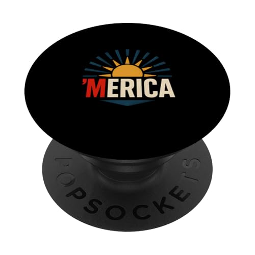 Vintage 4. Juli Merica Fireworks USA Flagge PopSockets Klebender PopGrip Vintage 4. Juli Merica Fireworks USA Flagge PopSockets Klebender PopGrip von Patriotic Panache - 4th of July & Memorial Day