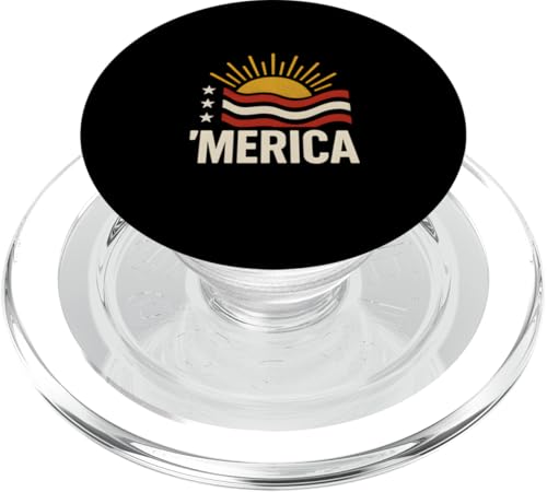 Vintage 4. Juli Merica Fireworks USA Flagge PopSockets PopGrip für MagSafe Vintage 4. Juli Merica Fireworks USA Flagge PopSockets PopGrip für MagSafe von Patriotic Panache - 4th of July & Memorial Day