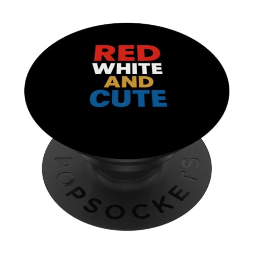 Vintage 4. Juli rot weiß und niedlich patriotische USA PopSockets Klebender PopGrip Vintage 4. Juli rot weiß und niedlich patriotische USA PopSockets Klebender PopGrip von Patriotic Panache - 4th of July & Memorial Day