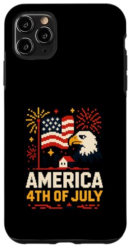 Vintage 8-Bit Videospiel 4. Juli America Eagle 1776 Hülle für iPhone 11 Pro Max Vintage 8-Bit Videospiel 4. Juli America Eagle 1776 Hülle für iPhone 11 Pro Max von Patriotic Panache - 4th of July & Memorial Day