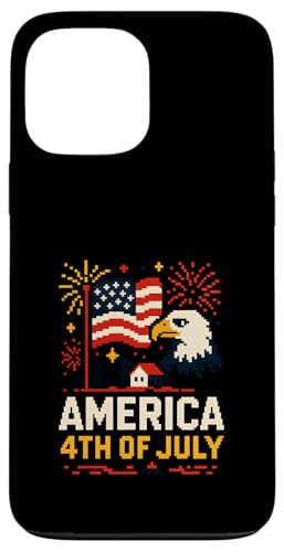 Vintage 8-Bit Videospiel 4. Juli America Eagle 1776 Hülle für iPhone 13 Pro Max Vintage 8-Bit Videospiel 4. Juli America Eagle 1776 Hülle für iPhone 13 Pro Max von Patriotic Panache - 4th of July & Memorial Day