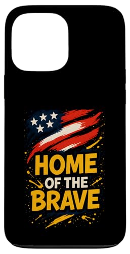 Vintage USA 4. Juli Home Of The Brave Retro Flagge USA Hülle für iPhone 13 Pro Max Vintage USA 4. Juli Home Of The Brave Retro Flagge USA Hülle für iPhone 13 Pro Max von Patriotic Panache - 4th of July & Memorial Day