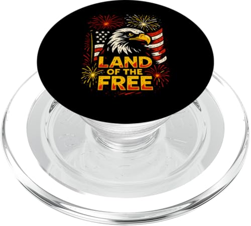Vintage USA 4. Juli Land of the Free Retro Flagge USA PopSockets PopGrip für MagSafe Vintage USA 4. Juli Land of the Free Retro Flagge USA PopSockets PopGrip für MagSafe von Patriotic Panache - 4th of July & Memorial Day