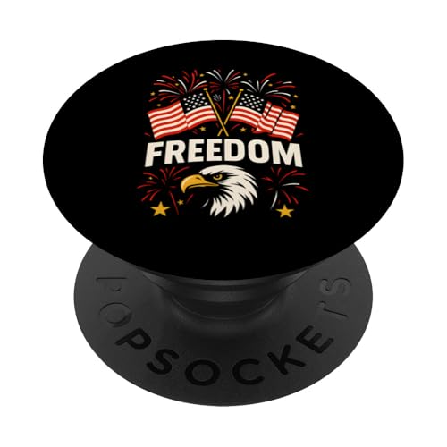 Vintage USA Flagge 4. Juli Freiheit Adler Feuerwerk 1776 PopSockets Klebender PopGrip Vintage USA Flagge 4. Juli Freiheit Adler Feuerwerk 1776 PopSockets Klebender PopGrip von Patriotic Panache - 4th of July & Memorial Day