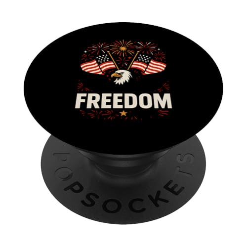 Vintage USA Flagge 4. Juli Freiheit Adler Feuerwerk 1776 PopSockets Klebender PopGrip Vintage USA Flagge 4. Juli Freiheit Adler Feuerwerk 1776 PopSockets Klebender PopGrip von Patriotic Panache - 4th of July & Memorial Day