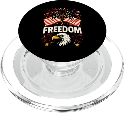 Vintage USA Flagge 4. Juli Freiheit Adler Feuerwerk 1776 PopSockets PopGrip für MagSafe Vintage USA Flagge 4. Juli Freiheit Adler Feuerwerk 1776 PopSockets PopGrip für MagSafe von Patriotic Panache - 4th of July & Memorial Day