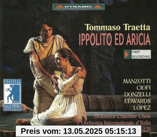 Traetta - Ippolito ed Aricia / Manzotti · Ciofi · Edwards · Donzelli · Orchestra Internazionale d'Italia · Golub Traetta - Ippolito ed Aricia / Manzotti · Ciofi · Edwards · Donzelli · Orchestra Internazionale d'Italia · Golub von Patrizia Ciofi