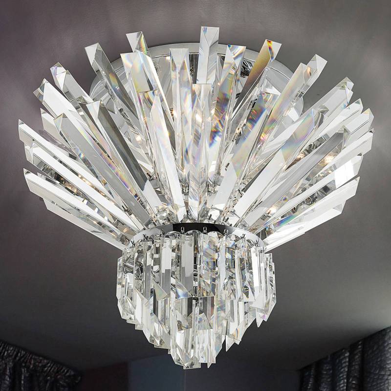 Kristalldeckenlampe Cristalli, 60 cm von Patrizia Volpato