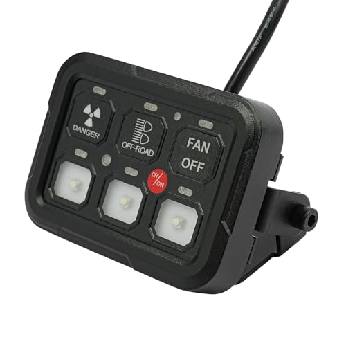 Wasserdichte 6 Gang Schalter 12V~24V,6-Wege Schaltpanel IP65 Wasserdicht Schaltpanel 600W~1200W Schalttafel Wasserdichte 6 Gang Schalter 12V~24V,6-Wege Schaltpanel IP65 Wasserdicht Schaltpanel 600W~1200W Schalttafel von PattenlLevi