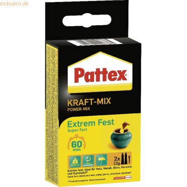 Pattex 2-Komponenten Kleber Fest Pattex 2-Komponenten Kleber Fest von Pattex