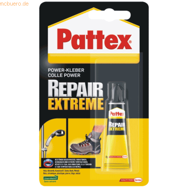 6 x Pattex Powerkleber Spezialkleber Repair Extreme C 8g 6 x Pattex Powerkleber Spezialkleber Repair Extreme C 8g von Pattex
