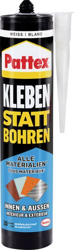 Pattex Kleben statt Bohren Klebe- und Dichtmasse PKBUW 450g von Pattex