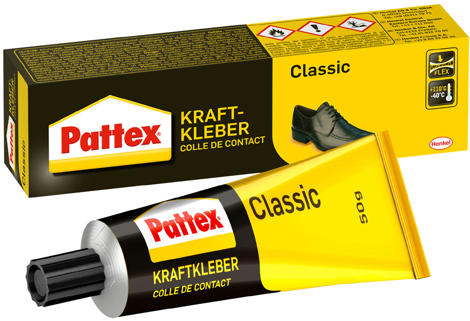 Pattex Kraftkleber Classic, lösemittelhaltig, 50 g Tube Pattex Kraftkleber Classic, lösemittelhaltig, 50 g Tube von Pattex