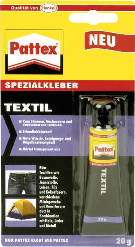 Pattex TEXTIL Spezialkleber PXST1 20g von Pattex