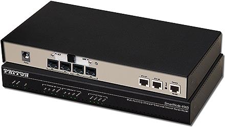 Patton SmartNode 4981 - Web/HTTP - CLI - TFTP - SNMP - BGP,RIP-2 - 10,100,1000 Mbit/s - IEEE 802.1Q,IEEE 802.1p - 301 x 181 x 45 mm - 850 g (SN4981/4E30V120R/EUI) von Patton