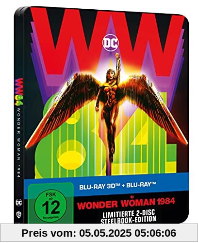 Wonder Woman 1984 - 3D Steelbook (Blu-ray 3D + Blu-ray) von Patty Jenkins