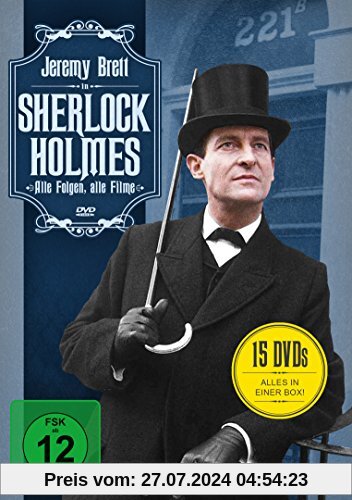 Sherlock Holmes - Alle Folgen, alle Filme (15 DVDs) von Paul Annett