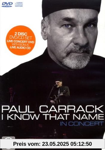 Paul Carrack - I Know That Name: In Concert (+ Audio-CD) von Paul Carrack
